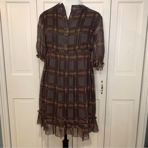 Patrizia Pepe sheer dress